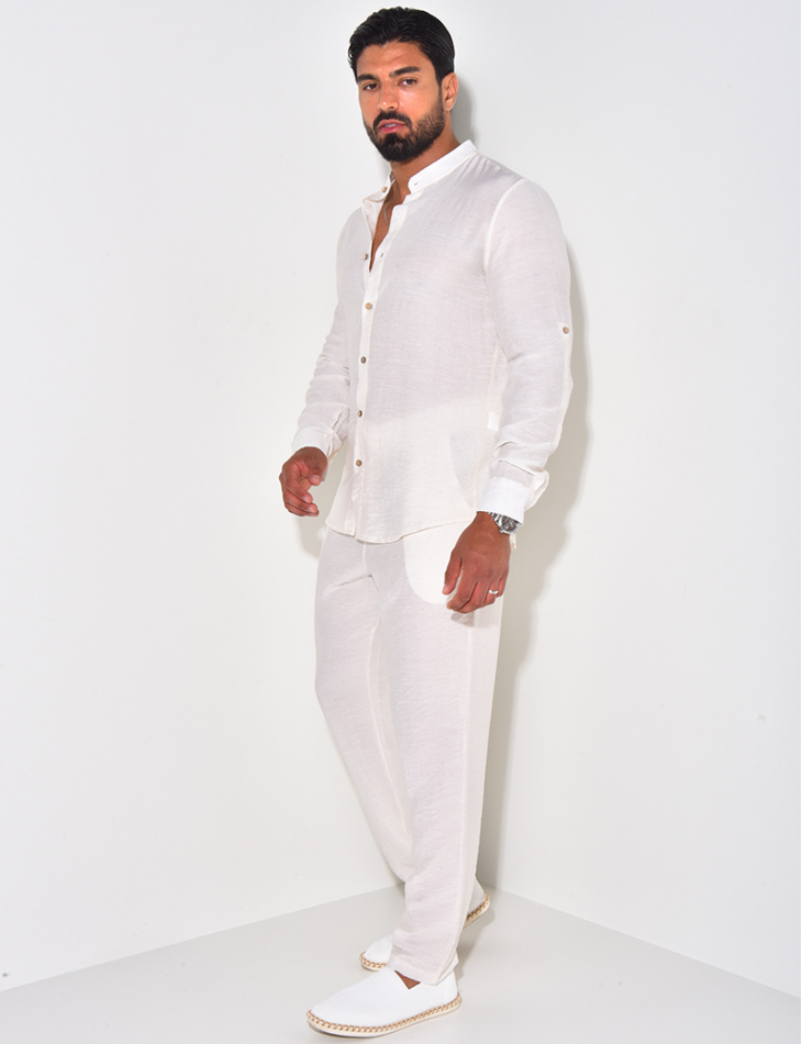 Ensemble pantalon et chemise