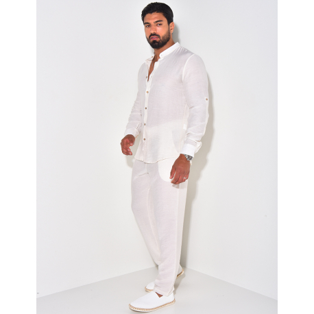 Ensemble pantalon et chemise