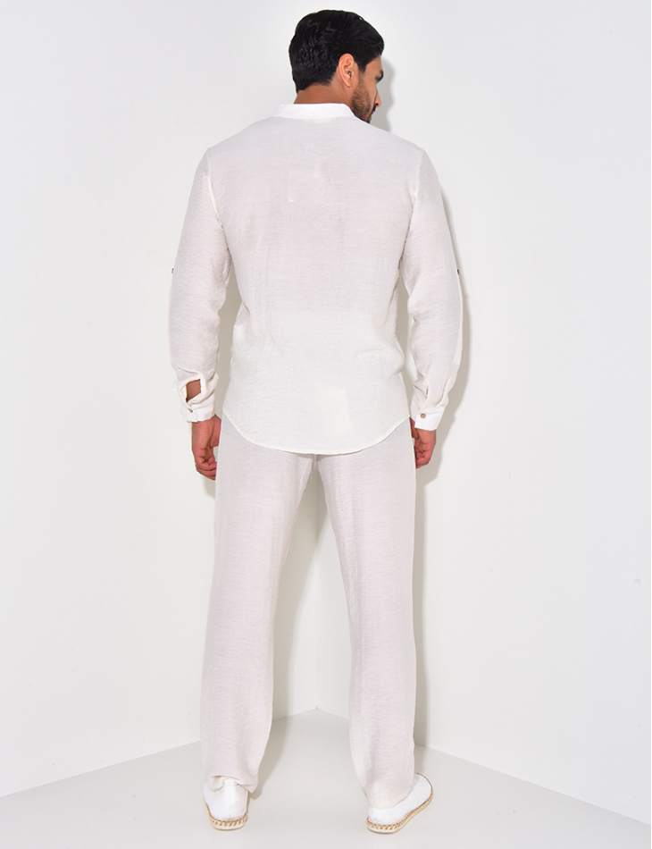 Ensemble pantalon et chemise
