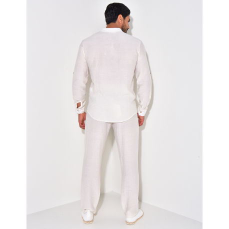 Ensemble pantalon et chemise