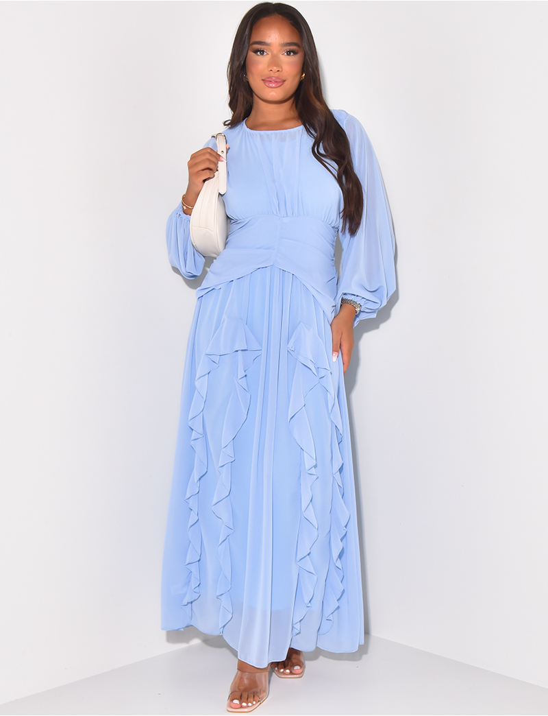 Robe 2 En 1 LMV - Taille 36/38 - Noir Et Ecru - Sans Manches - Neuf Sans étiquette