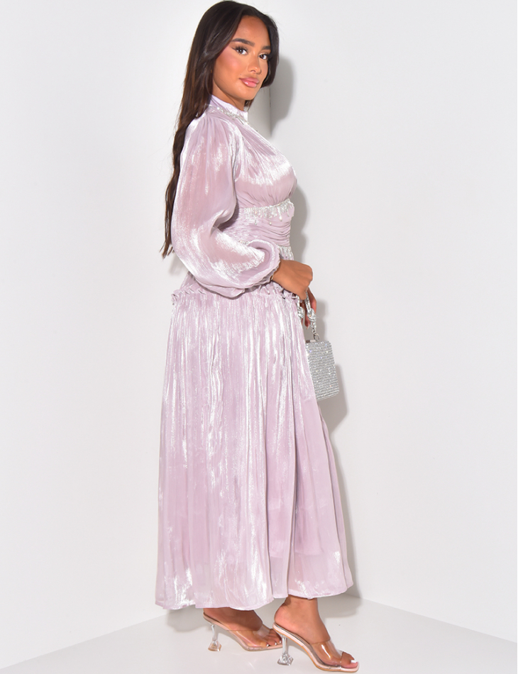 Robe à volants et strass Robe à volants et strass