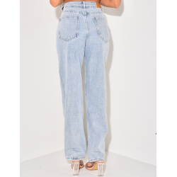 Jeans coupe droite style vintage