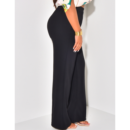 Pantalon de tailleur à ceinture élastique Pantalon de tailleur à ceinture élastique