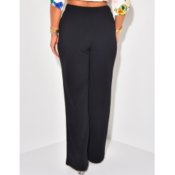 Pantalon de tailleur à ceinture élastique Pantalon de tailleur à ceinture élastique