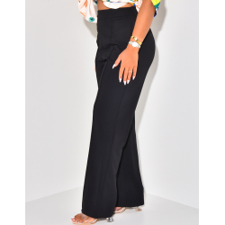 Pantalon de tailleur à ceinture élastique Pantalon de tailleur à ceinture élastique