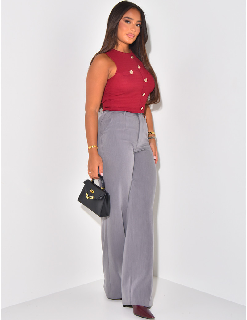 Gerade geschnittene...