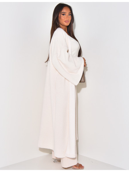 Soft oversize kimono