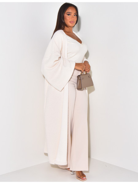 Soft oversize kimono
