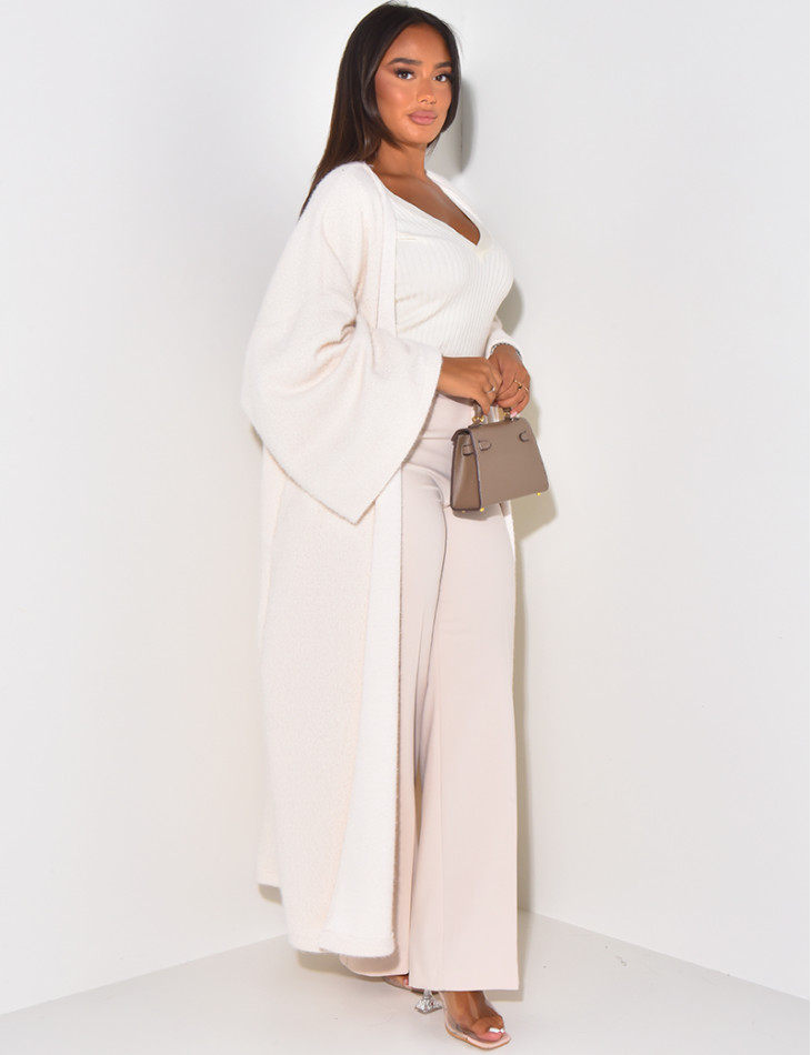 Soft oversize kimono
