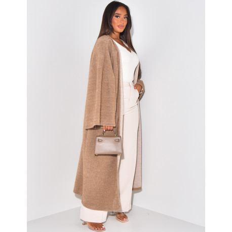 Soft oversize kimono