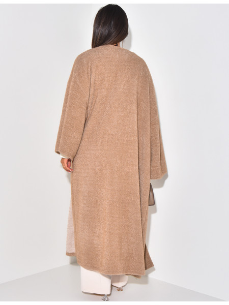 Soft oversize kimono