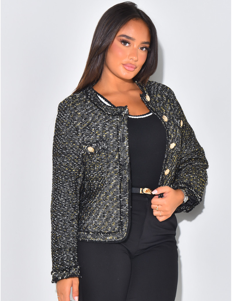 Gerade geschnittene Jacke...