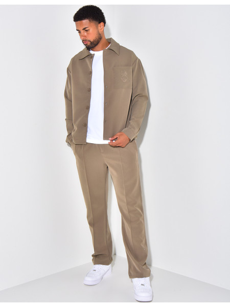 Ensemble pantalon et chemise