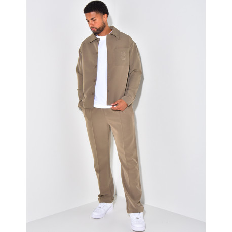 Ensemble pantalon et chemise