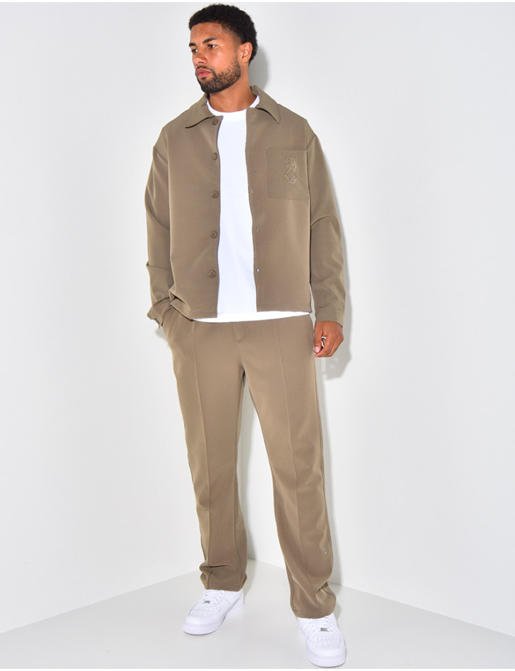 Ensemble pantalon et chemise