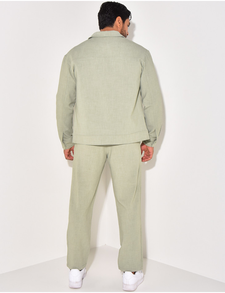 Jacket and trouser set
