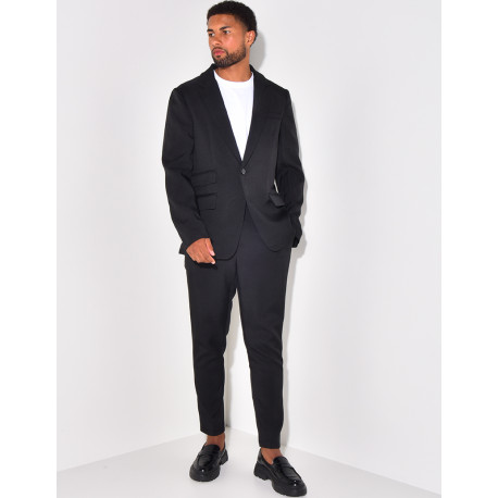 2-piece suit, jacket and trousers