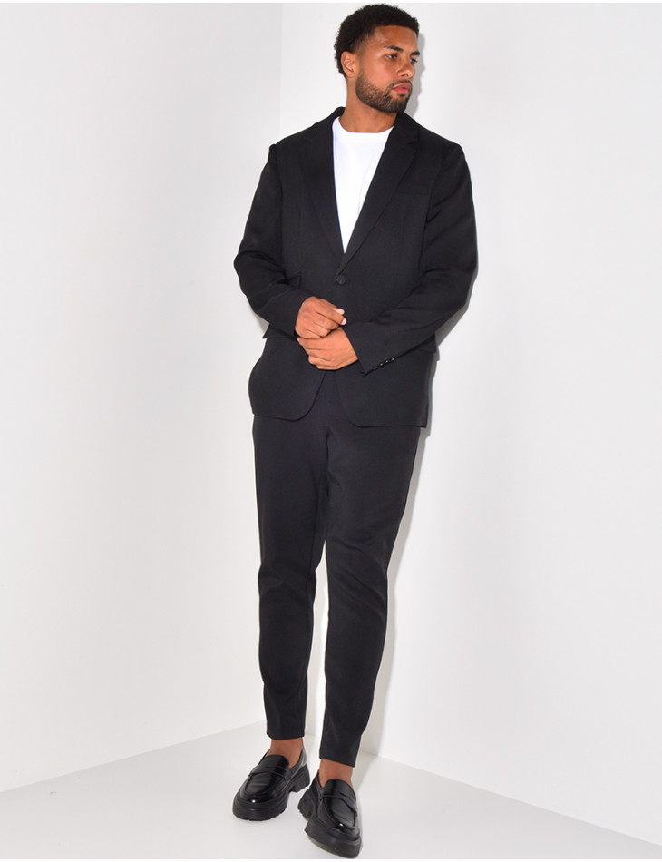 2-piece suit, jacket and trousers