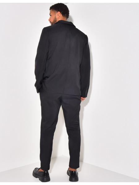 2-piece suit, jacket and trousers