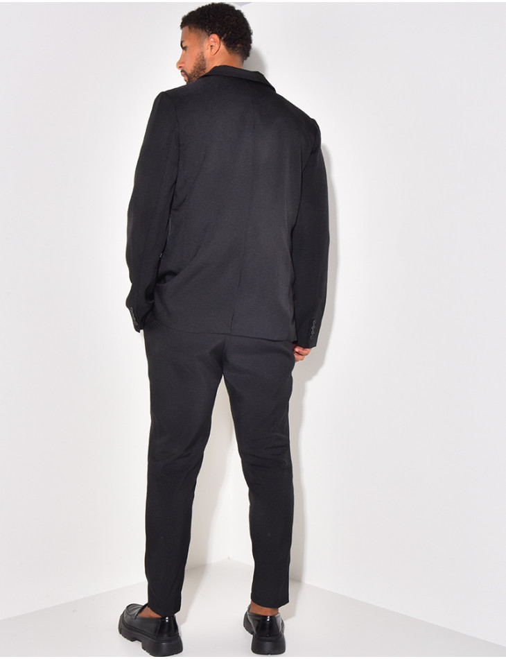 2-piece suit, jacket and trousers