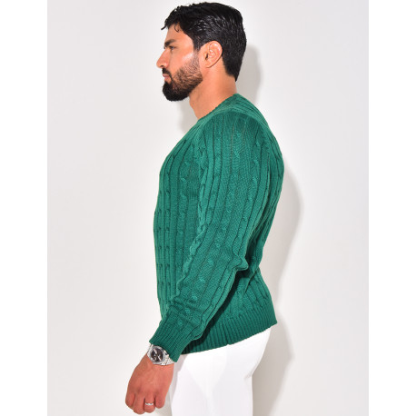 Gedrehter Pullover