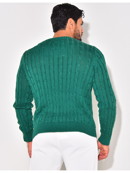 Gedrehter Pullover