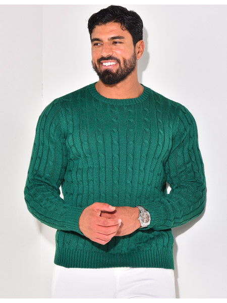 Gedrehter Pullover