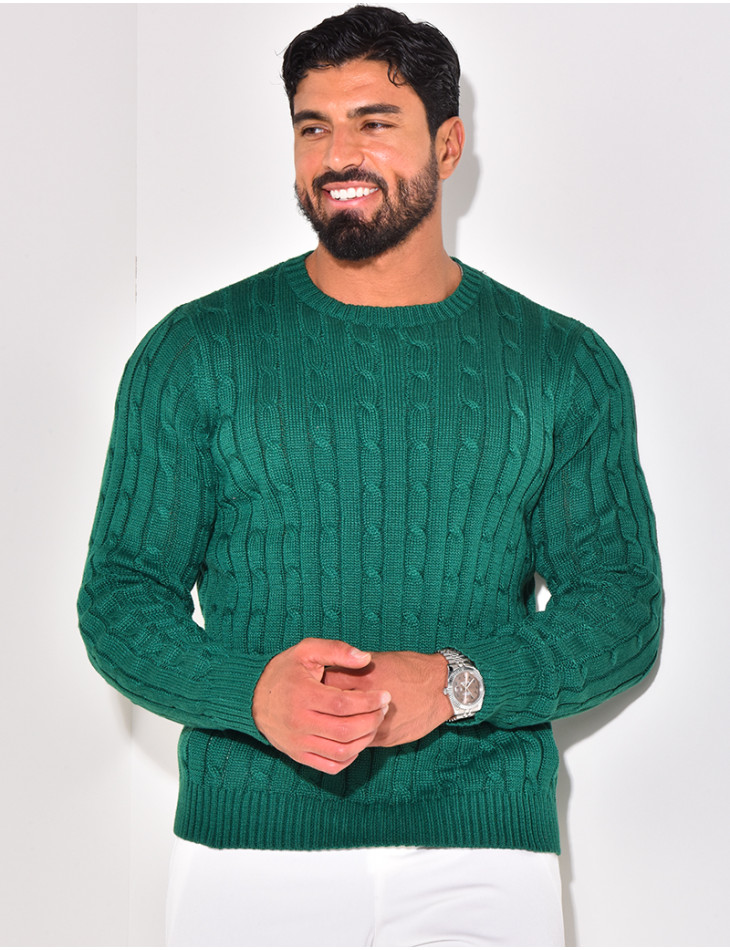 Gedrehter Pullover