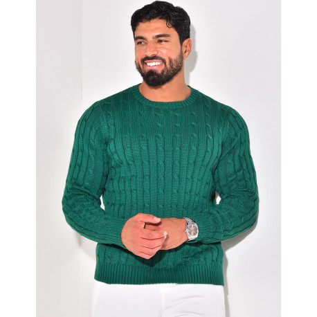 Gedrehter Pullover