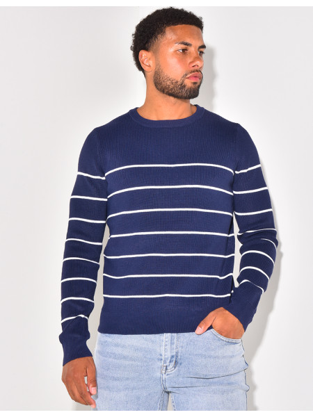 Pull à Rayures