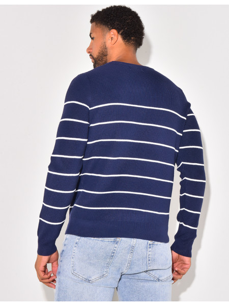 Pull à Rayures