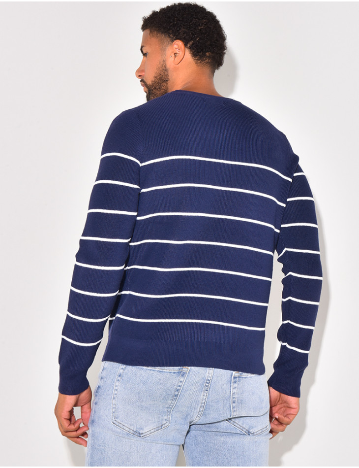 Pull à Rayures