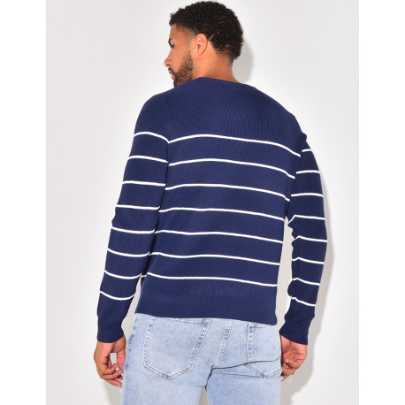 Pull à Rayures
