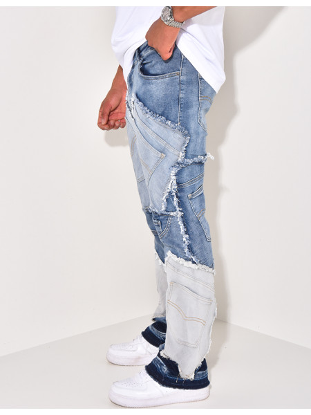 Jeans à poches