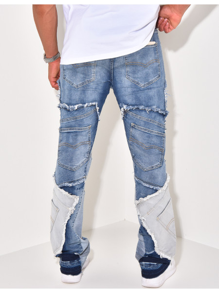 Jeans à poches