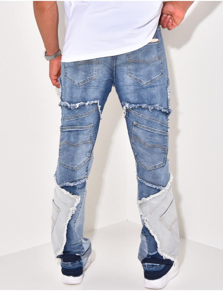 Jeans à poches