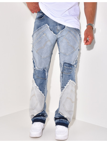 Jeans à poches