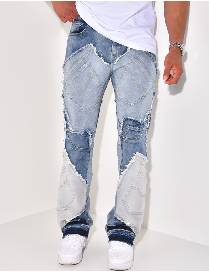 Jeans à poches