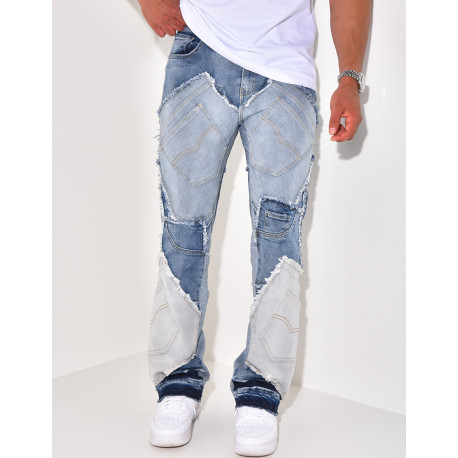 Jeans à poches