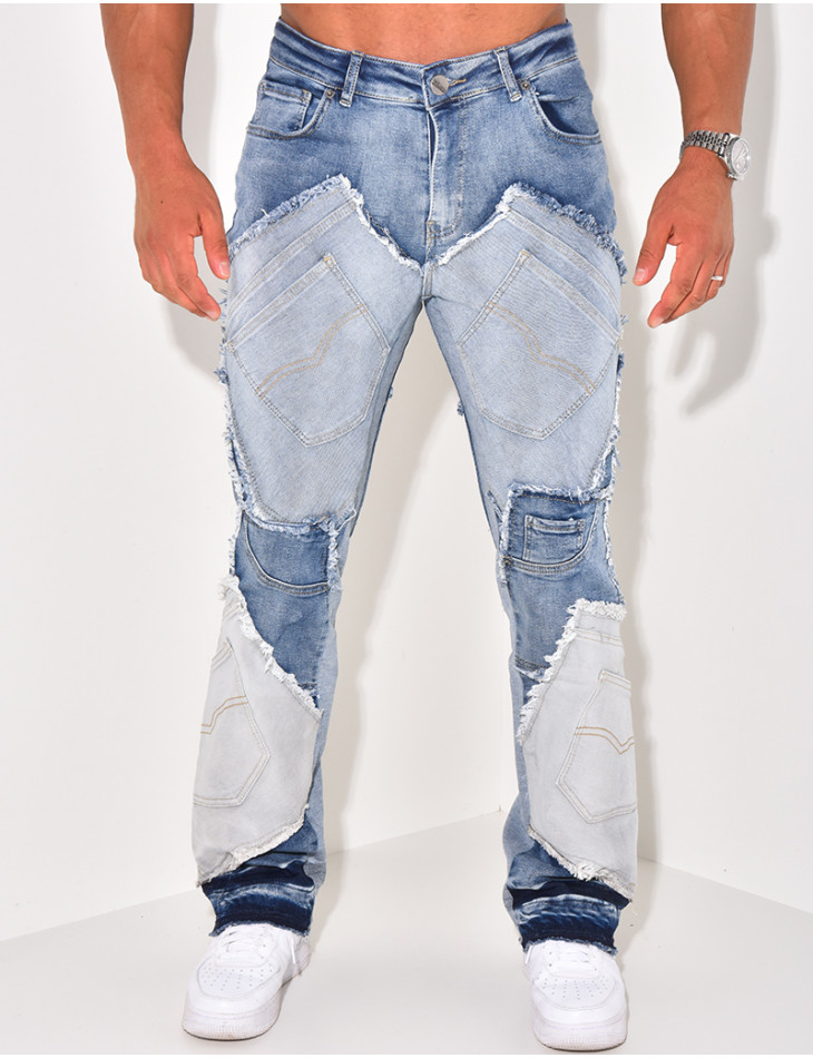 Jeans à poches