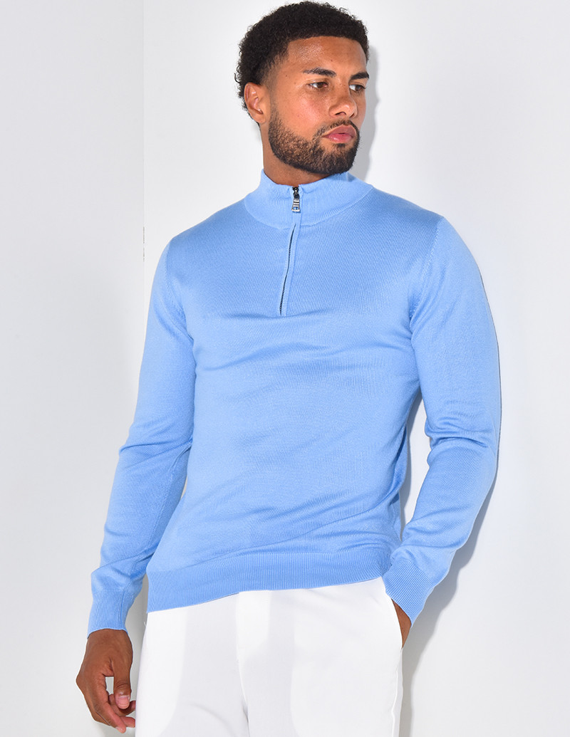 Dünner Pullover mit...