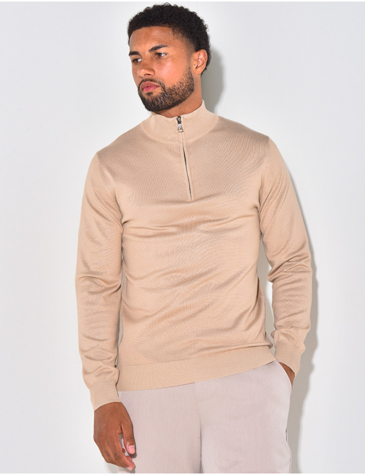 Pullover mit ZIP