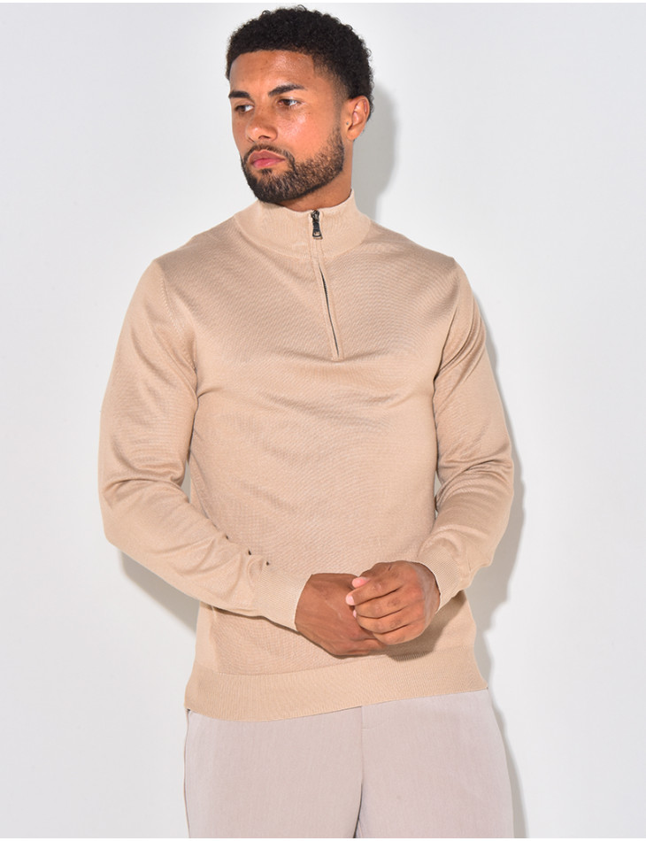 Pullover mit ZIP