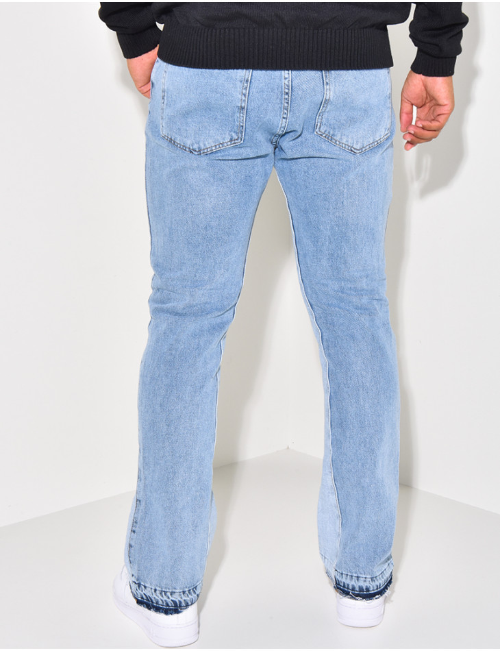 Blue Flare Jeans