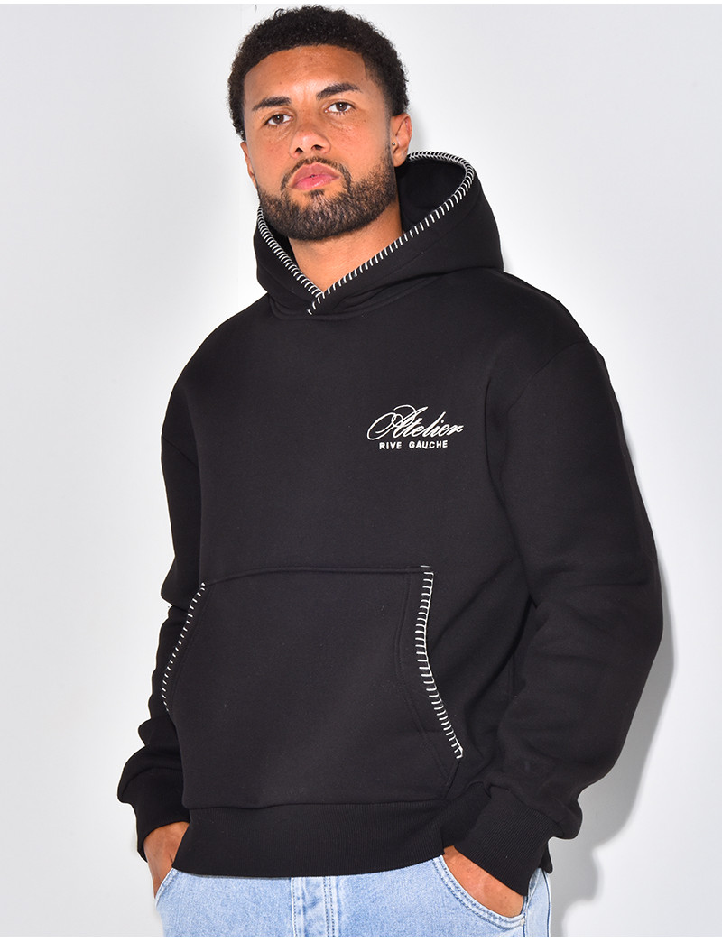 Doublehood - Sweat capuche saga noir