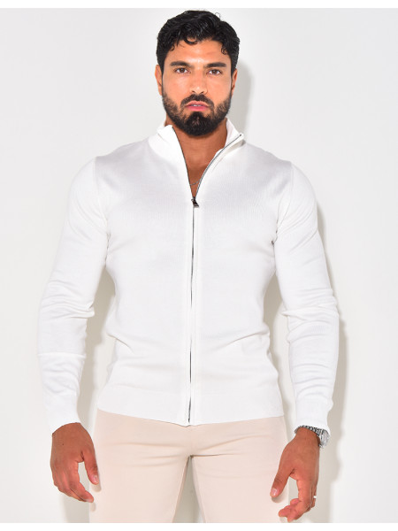 Pullover mit Reißverschluss