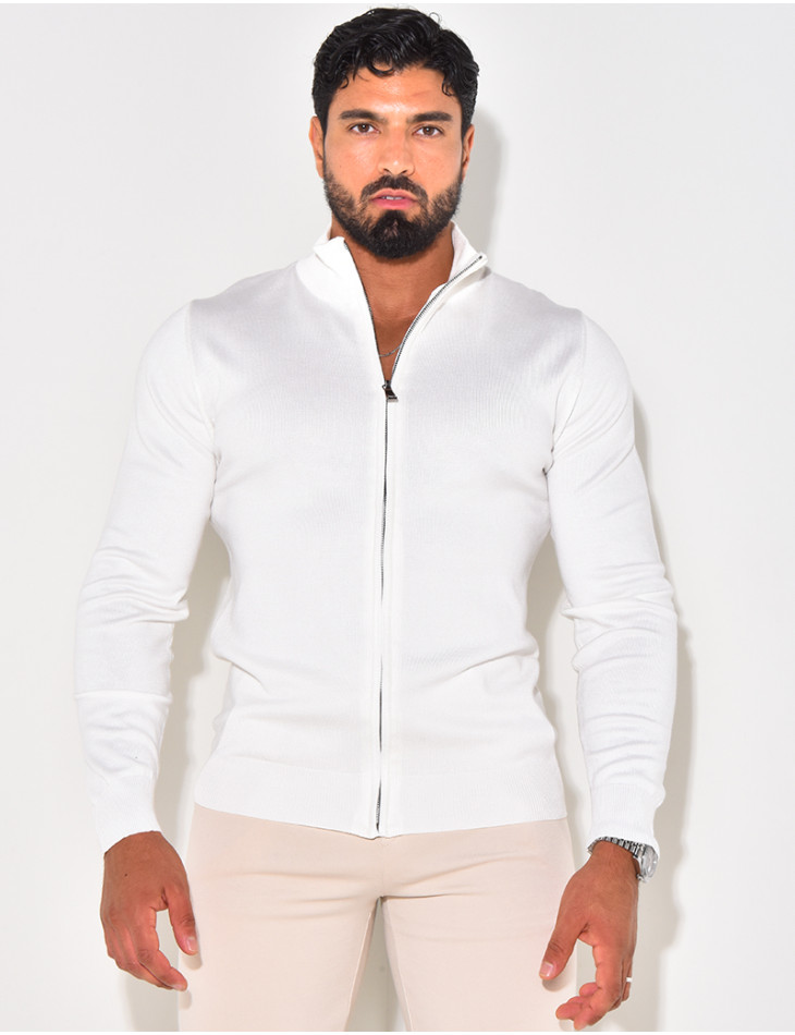 Pullover mit Reißverschluss