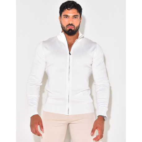 Pullover mit Reißverschluss