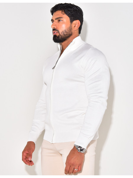 Pullover mit Reißverschluss